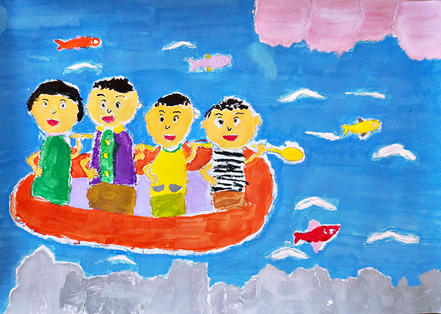 『白いクレヨンの絵』 R.Aくん 小学1年生.png